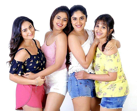 Dhanya Balakrishna, Tridha Chowdary, Siddhi Idnani, Komali Prasad team up for an urban comedy