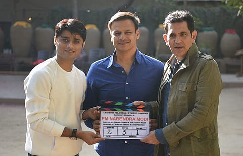 Vivek Oberoi starts shooting for PM Narendra Modi 