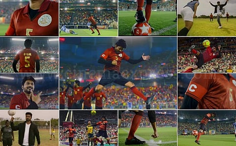 From undergoing training sessions to being on a strict diet, Vijay has apparently given his best for playing Michael, the footballer. Read on..,