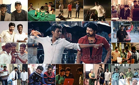 As Mersal completes 2 years, we give you some memorable moments caught on camera from the film's sets