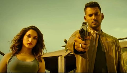 A still from Action trailer