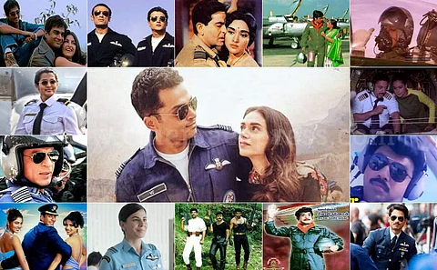 On the occasion of Airforce day, we give you the pilots, Flight Lieutenans, wing commanders, and squadron officers, in Indian cinema.