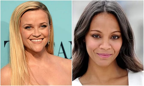 Reese Witherspoon and Zoe Saldana