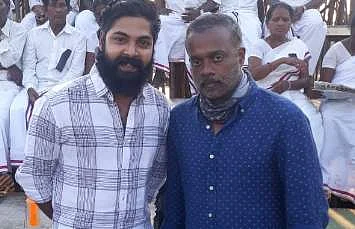 Vivek Rajagopal with Gautham Vasudev Menon