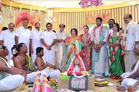 Soundarya Rajinikanth-Vishagan Vanangamudi wedding photos 