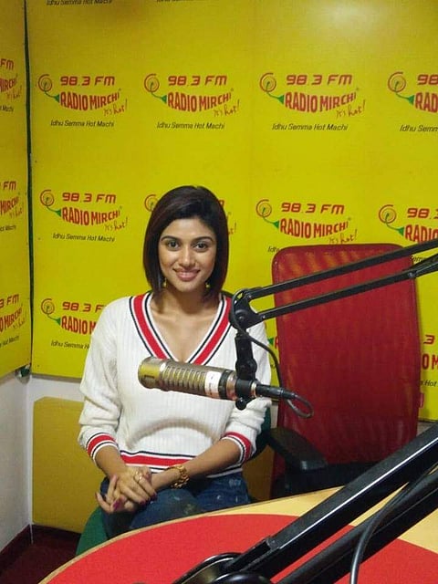 Oviya in 90 ML promotions