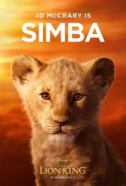 The 7 character posters of Disney's upcoming feature film, The Lion King, are here