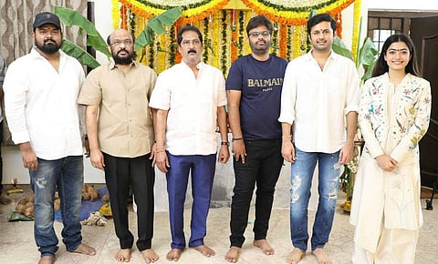 Nithiin-Rashmika Mandanna-starrer Bheeshma launched