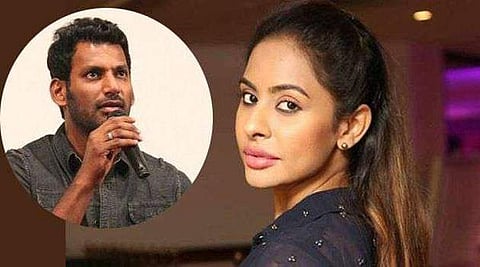 Sri Reddy makes sensational allegations against Vishal