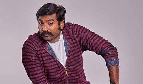 Vijay Sethupathi clicked during the promotions of his debut Malayalam film Maarconi Mathaai