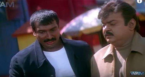 Arun Pandian's debut directorial and his 100th film as an actor, Devan, a revenge-thriller, had him sharing screen space with Captain Vijaykanth for the third time after Oomai Vizhigal and Thayagam.