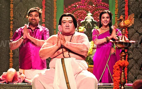 Vanakkam Sumo: A day on the sets of Sumo, starring the Vanakkam Chennai pair, Shiva and Priya Anand 