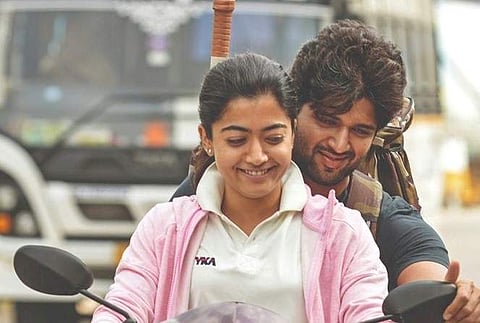 Pictures of Vijay Deverakonda and Rashmika Mandanna from Dear Comrade