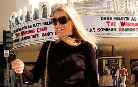 Margot Robbie as Sharon Tate in Quentin Tarantino's Once Upon A Time In Hollywood