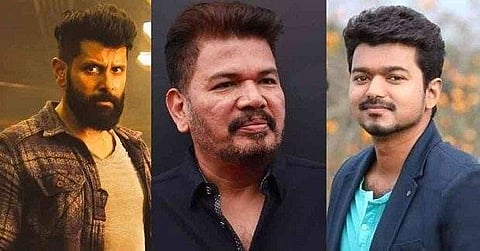 Chiyaan Vikram hints about Vijay's next with director Shankar; Will Thalapathy 65 be Mudhalvan 2?