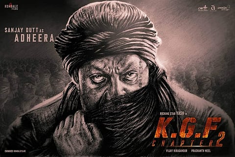 KGF 2 makers unveil Sanjay Dutt's look as the mysterious Adheera on the actor's birthday