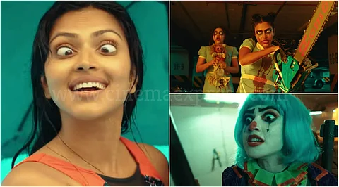 Aadai Trailer breakdown: Amala Paul dons quite a few avatars, including that of a joker, in the intriguingly-cut one-minute video