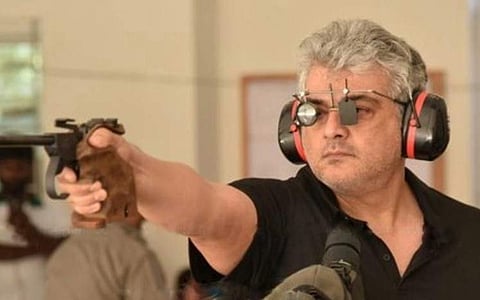 Fans trend hashtag in Twitter after Ajith Kumar qualifies for the next round in State shooting championship 