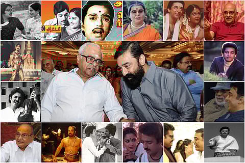 We take a look back at Kamal's most famous partnerships with K.Balachander, SP.Muthuraman, Balu Mahendra, Singeetam Srinivasa Rao,Kasinathuni Viswanath and KS Ravikumar