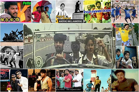 From MGR's Nenjam Undu Nermai Undu to Dhanush's Danga Maari Oodhari, this list is the pride of every Chennaiyite