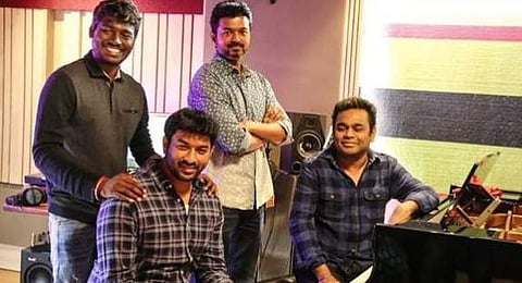 Social media abuzz with reports about Verithanam, a single from Bigil, being leaked online