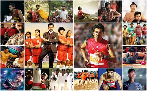 From Ghilli to Bigil, we list out the Tamil films, whose central conflict revolves around sports.
