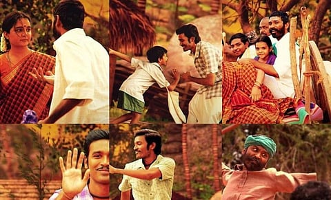 Dhanush aces the retro-look along with Manju Warrier in Vetrimaaran's Asuran; Brand new stills 