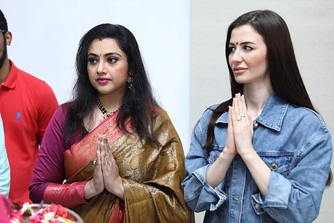 Meena makes web series debut with Zee5's action-comedy, Karoline Kamakshi