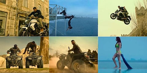 Action's teaser features many adrenalin-pumping scenes involving the lead-actors.