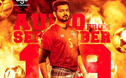 New audio launch poster of Vijay's Bigil is out
