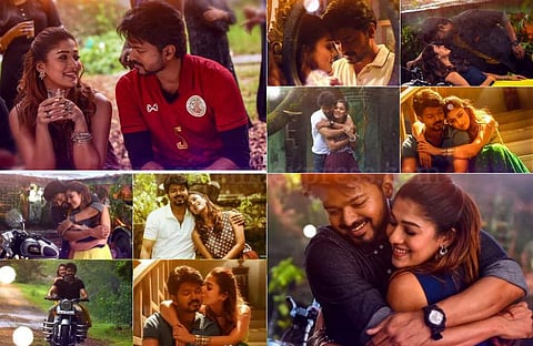 Following Singappenney and Verithanam, the third single from Bigil, Unakaga, has been launched. And the visuals hint at an endearing romance between the lead couple.