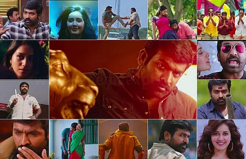 The trailer of Vijay Sethupathi's next, Sanga Thamizhan, is out. Here are the highlights
