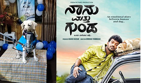Simba, the dog, dubs for Naanu Matthu Gunda
