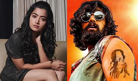 Rashmika Mandanna starts dubbing for Dhruva Sarja-starrer Pogaru