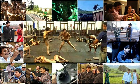 As the mega-budget action drama completes 5 years, we give you some rare working stills from the film's gruelling shoots...