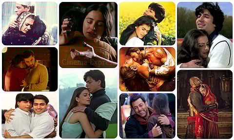 On International hug day, we give you the most memorable hugs of Bollywood.