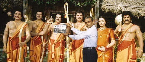 Balakrishna, Soundarya's Narthanasala to have an online release