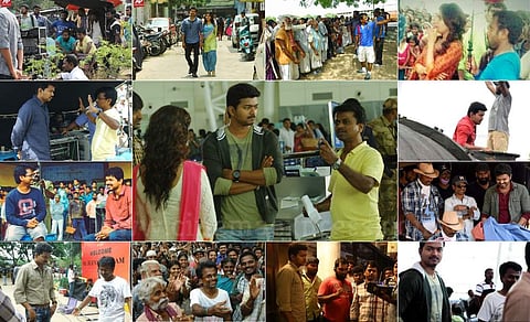 On Kaththi's sixth year anniversary, we give you some unseen working stills from the movie's sets.