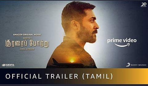 Suriya's Soorarai Pottru trailer is here! Film to release on November 12