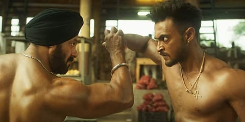 Salman Khan shares Aayush Sharma’s first look from Antim - The Final Truth 
