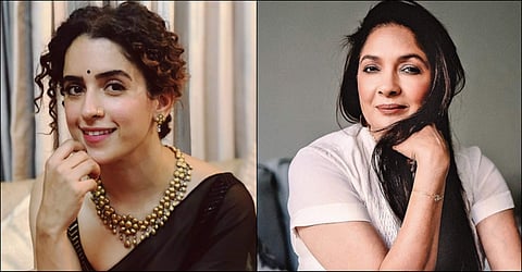Sanya Mahotra and Neena Gupta