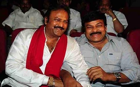Mohan Babu and Chiranjeevi