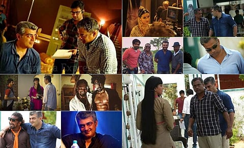 As the Gautham Menon directorial completes 5 years, we give you some unseen working stills from the film's sets