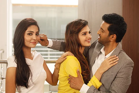 A still from Santhanam's Biskoth
