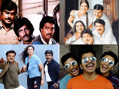 As Vaanam Kottatum, starring Vikram Prabhu, Madonna Sebastian, Aishwarya Rajesh and Shanthanu is hitting the screens, we take a look at the previous multi-starrers of Tamil cinema