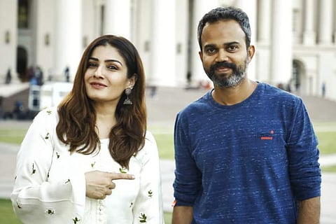 Raveena with Prashanth Neel