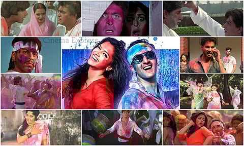 As the carnival of spring comes around, here are the different ways Hindi cinema has looked at Holi...