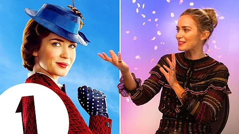 Emily Blunt: Lending vocals for Mary Poppins Returns was "so medicinal".