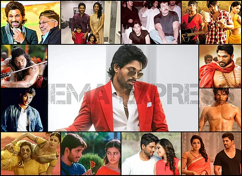 As Allu Arjun celebrates his 37th birthday, here's a trip down memory lane to see how he carved a name for himself in golden letters in the Indian film industry