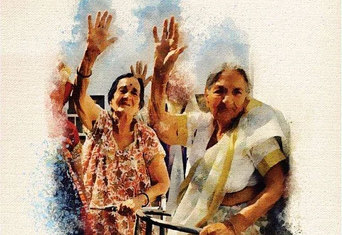Poster of Aunty Sudha Aunty Radha